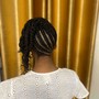 Own Hair Cornrows