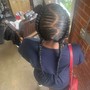 2 French Braids (Feed In Hair)