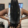 Feed In Cornrows (More than 10 braids)