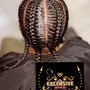 Retwist and style wash included