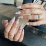 Gel Extension w| Nail Art (5 designs per hand)