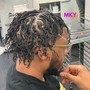 COLOR LOC ENDS and RETWIST