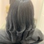 Silk Press (Long hair: Hair that surpasses the shoulder)