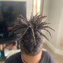 Loc Wash, Retwist, and Style Package