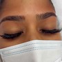 Eyelash lift and tint