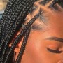 Knotless braids