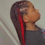 Braids with rubber bands