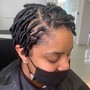 Invisible Locs “No Extensions”