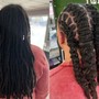 2 Braids Adding Extension Hair For Length