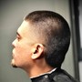 Head Shave with straight razor