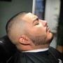 Head Shave with straight razor