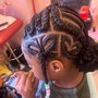 6 feed in braids