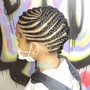 Kid's Cornrows (Natural Hair)