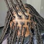 Natural Two Strand Twist (Man Bun ONLY)