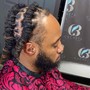 Loc maintenance-shoulder length and above