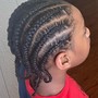 Kid's Feed-In Braids