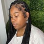 Natural twist for clients with shaved sides