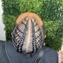 Natural twist for clients with shaved sides