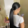 Sleek Ponytail