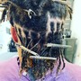 Loc Retwist and Style (Longer than Shoulders)