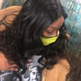 Shampoo and Wrap ( straight or relaxed hair)