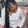 kids box braids and braid ups