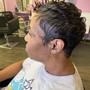 Big chop haircut