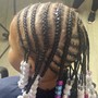 Kid’s feed-In braids11 and under