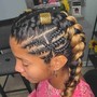 Medium Braided Ponytail $85