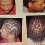 Feed in Two Cornrows