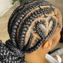 Large Size Cornrows