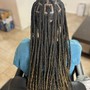 Medium Knotless Braids