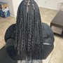 Smedium Knotless Braids