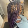 Medium Knotless Braids