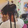 Braids Into Ponytail