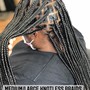 Bohemian Curls For Waist Length Braids