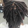 Wash and retwist via interlock