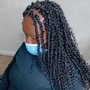 Braided Baldie (NO WEAVE only natural hair)