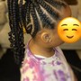 Kid's Box Braids (12 and younger)