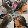 Braided Baldie w/wash