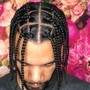 Men box Braids