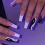 Short/medium full acrylic set