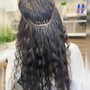 Large Feed-in Braids