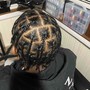 MEN’S NATURAL (CORNROWS) HAIR  STYLES