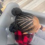 Kid's natural Braids