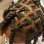 Natural two strand twist