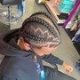 Feed in braids