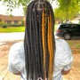 Small/long length Knotless braids