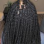 Med/shoulder Length Feed in braids