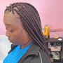 Small Straight Backs (approx 20 braids)